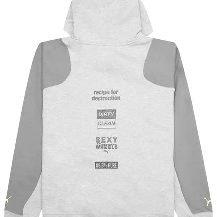 Puma x Pleasures Hoodie 'Light Grey Heather'