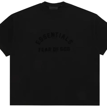 Fear of God Essentials Heavy Jersey Crewneck T-Shirt 'Jet Black'