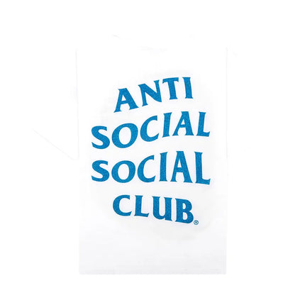 Anti Social Social Club Mind Games Glitter Tee 'White'