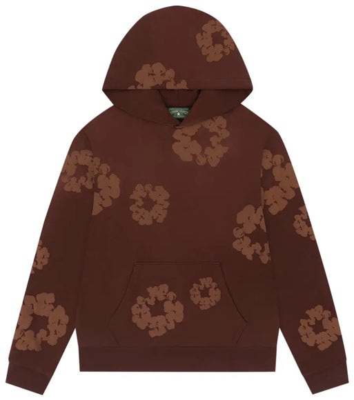 Denim Tears Mono Cotton Wreath Hoodie 'Brown'