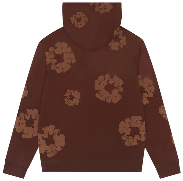 Denim Tears Mono Cotton Wreath Hoodie 'Brown'