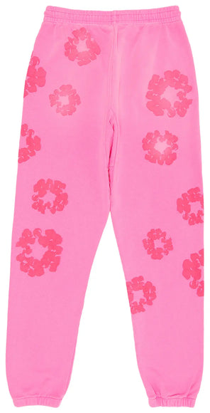 Denim Tears Mono Cotton Wreath Sweatpants 'Pink'