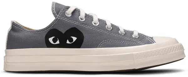 Comme des Garçons PLAY x Chuck 70 Low 'Steel Gray'