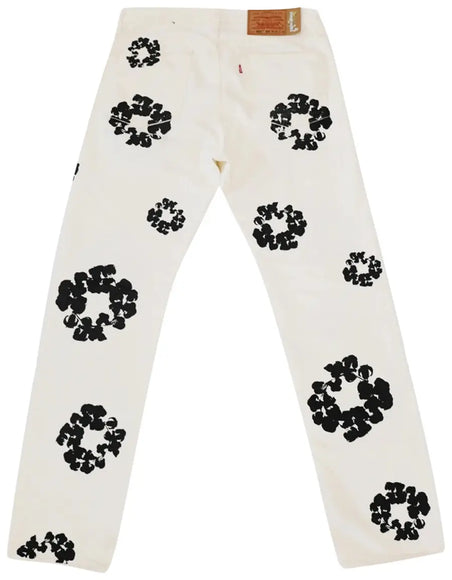 Levi's x Denim Tears The Cotton Wreath Inverted Jean 'White'