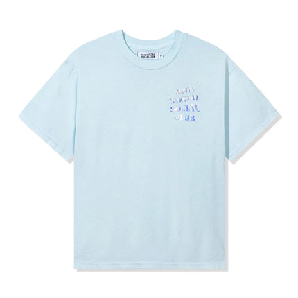 Anti Social Social Club Get Weird Hologram Tee 'Sky Blue'