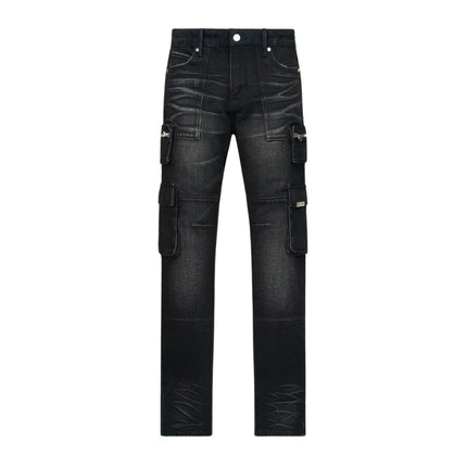 RTA - Slate Cargo Skinny Jean - Vintage Black