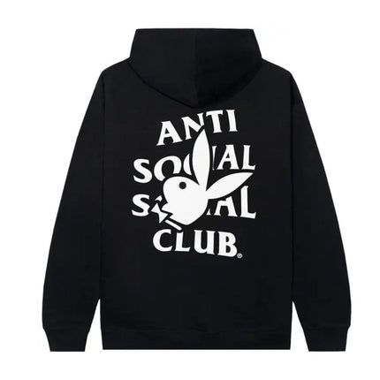Anti Social Social Club - Playboy Bunny Logo Hoodie Black