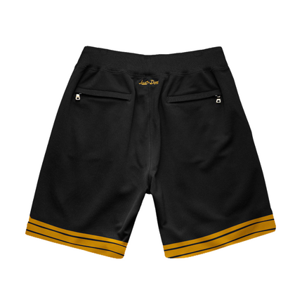 Just Don Championship Shorts - Pittsburgh Steelers black