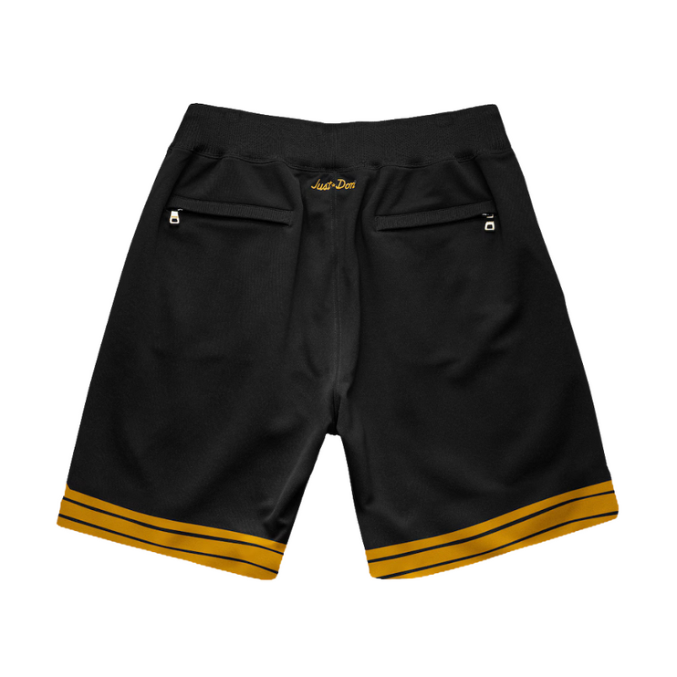 Just Don Championship Shorts - Pittsburgh Steelers black