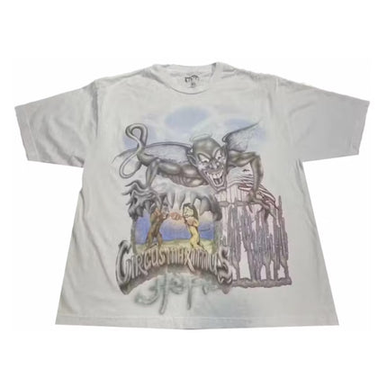 Cactus Jack By Travis Scott - Utopia Circus Maximus 2023 Tour III Tee - White