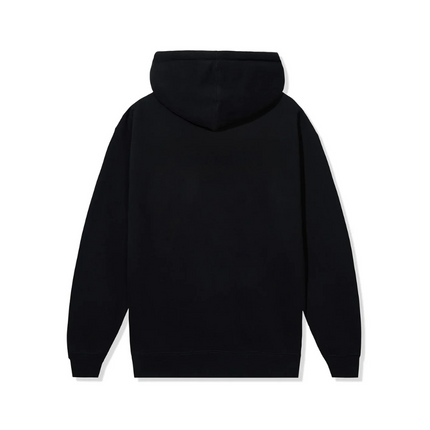 Anti Social Social Club Cut Off Logo Hoodie - Black