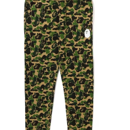BAPE ABC Camo Crystal Stone Sweat Pants Green