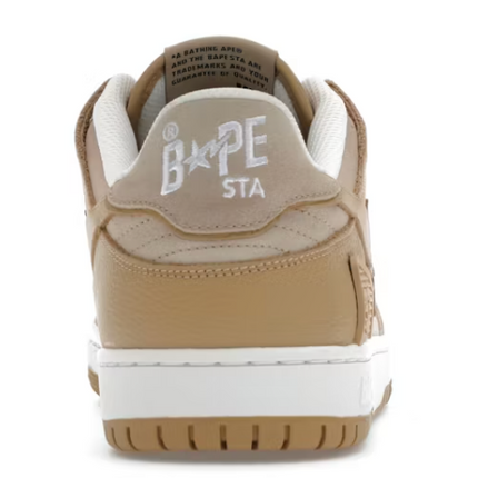 A Bathing Ape - A Bathing Ape Sk8 Sta #4 Beige - Womens