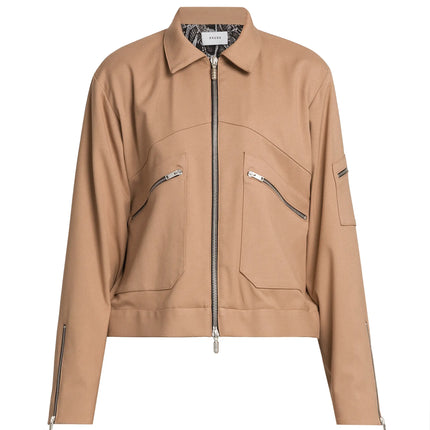 Rhude  Sambac Suiting Bomber Jacket - Tan