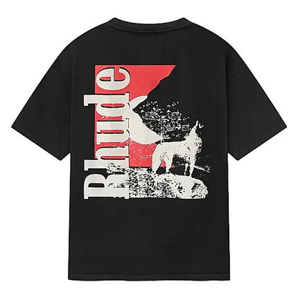 Rhude Moonlight Wolf Pocket T-Shirt