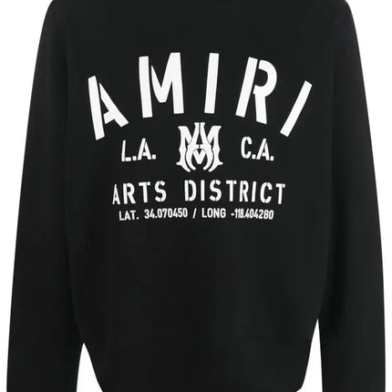 Amiri Stencil Crew 'Black'