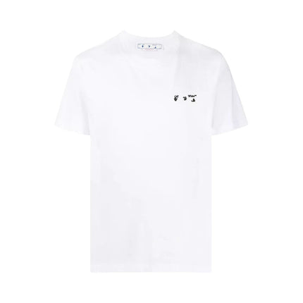 Logo Slim S/S T-Shirt - White/Black