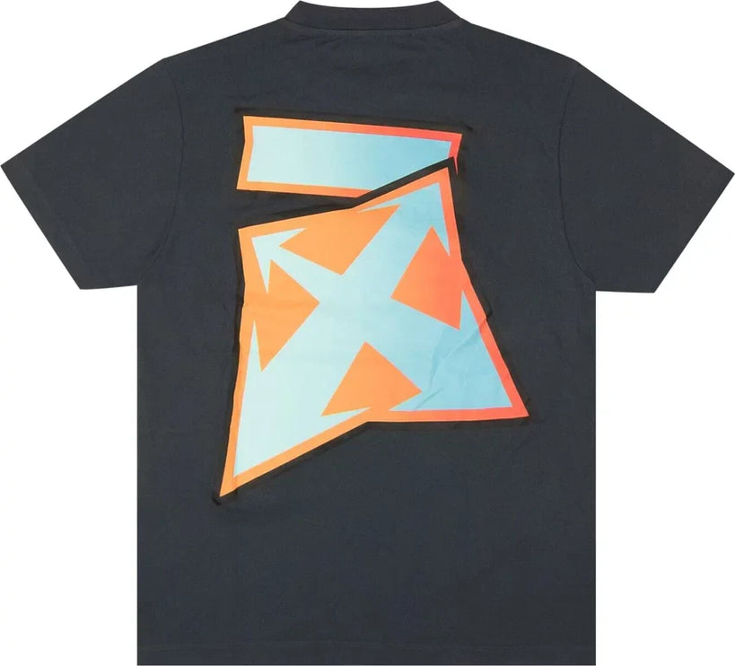 Off-White Degrade Thunder Slim Short-Sleeve Tee 'Outerspace'