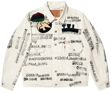 Stussy x Denim Tears x Our Legacy TTL Denim Jacket 'White'