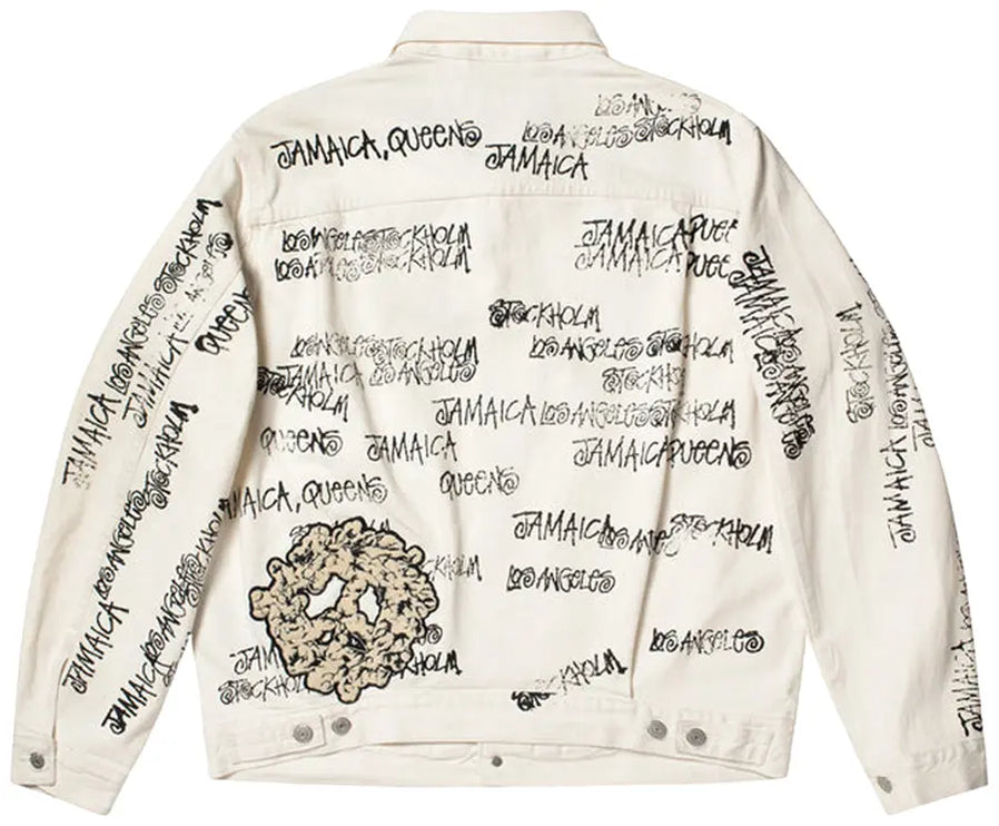 Stussy x Denim Tears x Our Legacy TTL Denim Jacket 'White'
