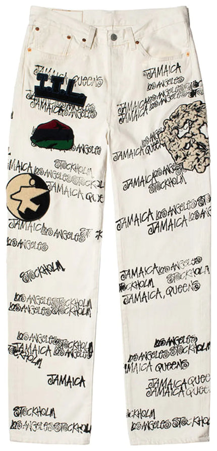 Stussy x Denim Tears x Our Legacy TTL 501 Jean 'White'