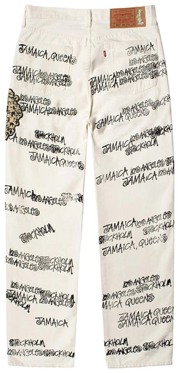 Stussy x Denim Tears x Our Legacy TTL 501 Jean 'White'