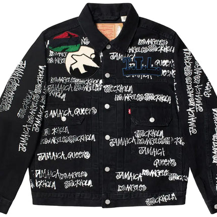Stussy x Denim Tears x Our Legacy TTL Denim Jacket 'Black'