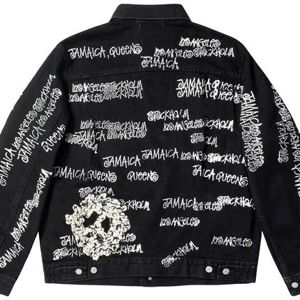 Stussy x Denim Tears x Our Legacy TTL Denim Jacket 'Black'