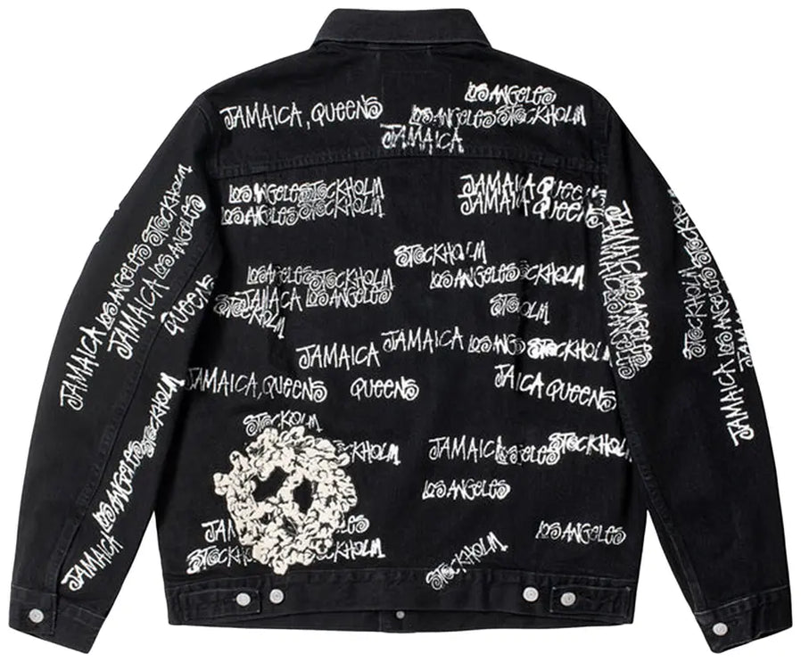 Stussy x Denim Tears x Our Legacy TTL Denim Jacket 'Black'