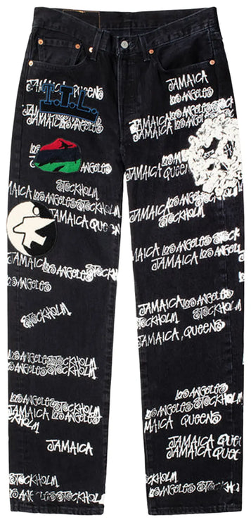 Stussy x Denim Tears x Our Legacy TTL 501 Jean 'Black'
