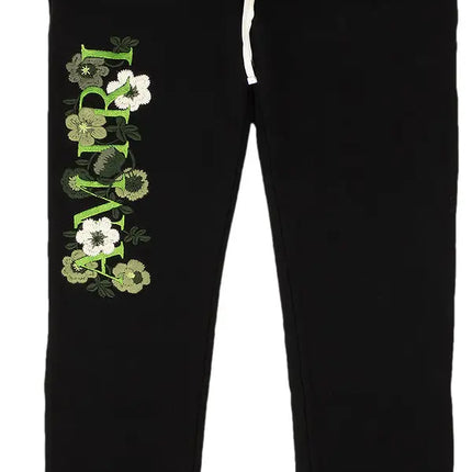 Amiri Flower Sweatpants 'Black'