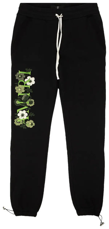 Amiri Flower Sweatpants 'Black'