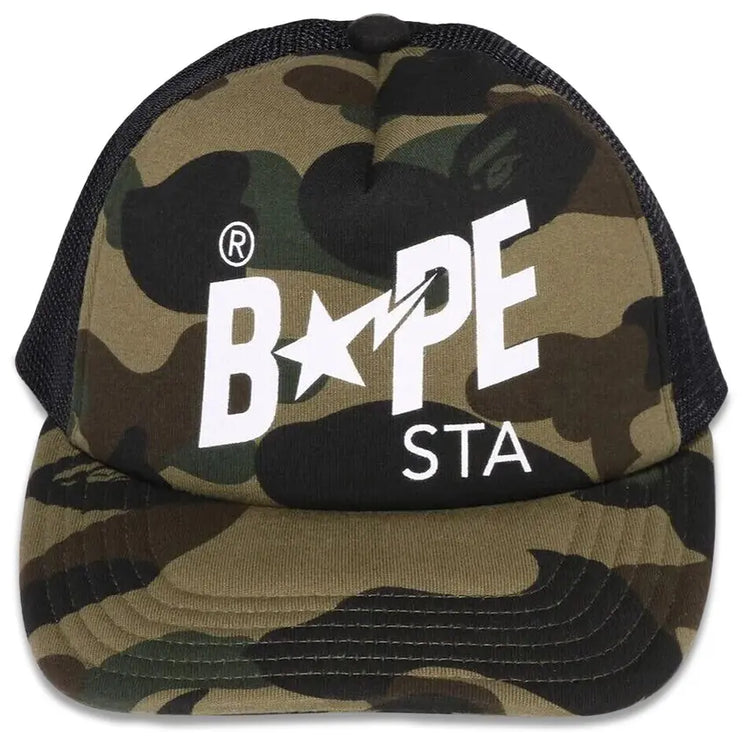 BAPE 1st Camo Sta Mesh Cap 'Green'