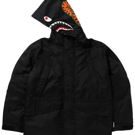 BAPE Shark Snowboard Down Jacket 'Black'