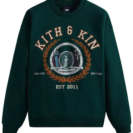 Kith Vintage Crewneck 'Fairway' - Dark Green