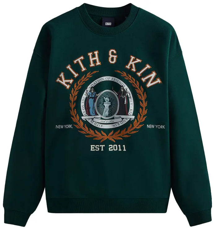 Kith Vintage Crewneck 'Fairway' - Dark Green