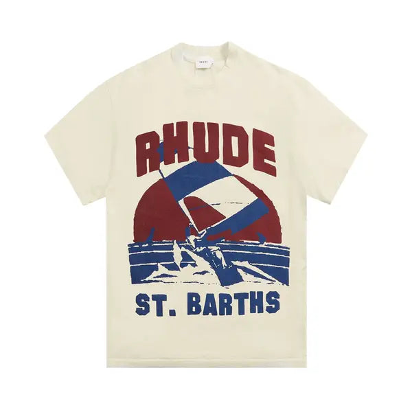 Rhude Windsurf T-Shirt 'Vintage White'