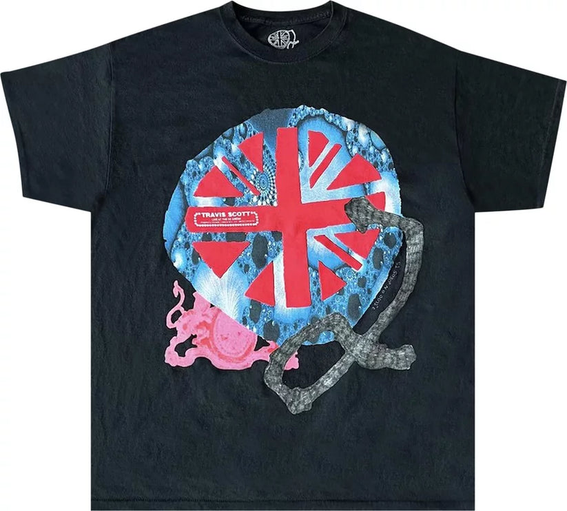 Cactus Jack by Travis Scott O2 Live Union Jack Tee