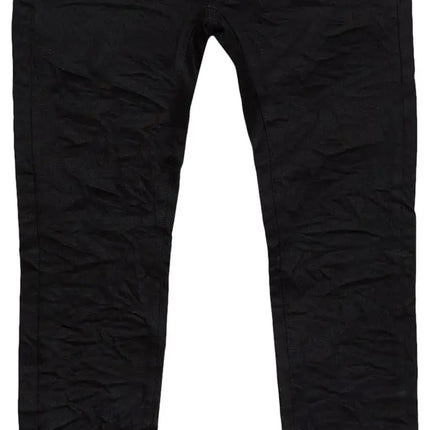 PURPLE BRAND Low Rise Skinny Jeans Black Raw222