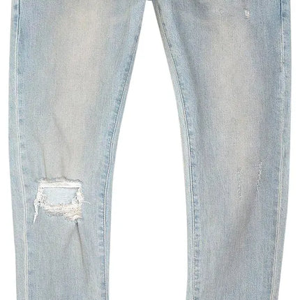 PURPLE BRAND Low Rise Skinny Jean Light Dirty Wax