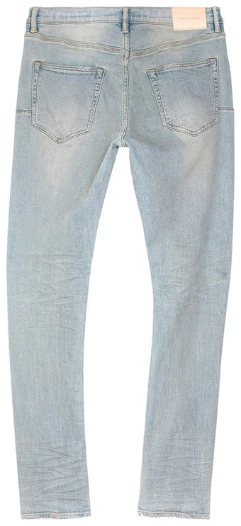 PURPLE BRAND Low Rise Skinny Jean Light Dirty Wax