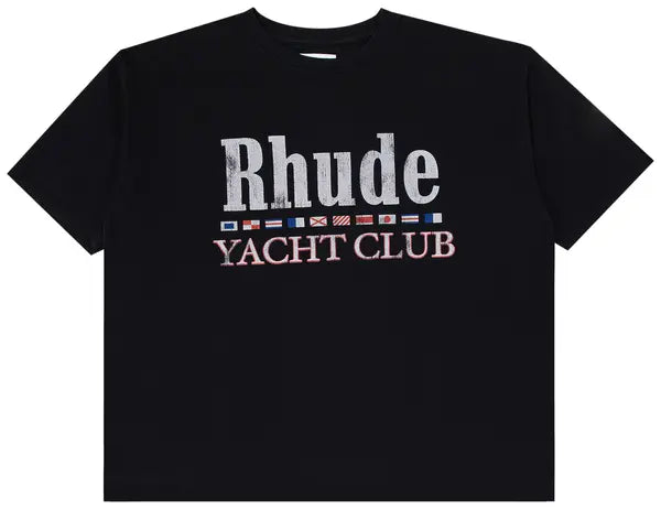 Rhude Flag Tee 'Vintage Black'