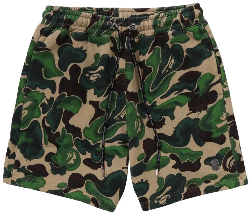 BAPE Art Camo Sweatshorts 'Green'