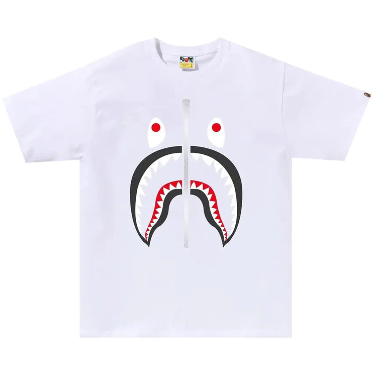 BAPE Shark Tee 'White'