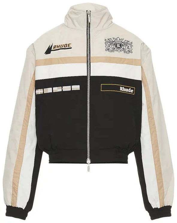 Rhude Sailing Sport Jacket 'Taupe/Brown/Cream'