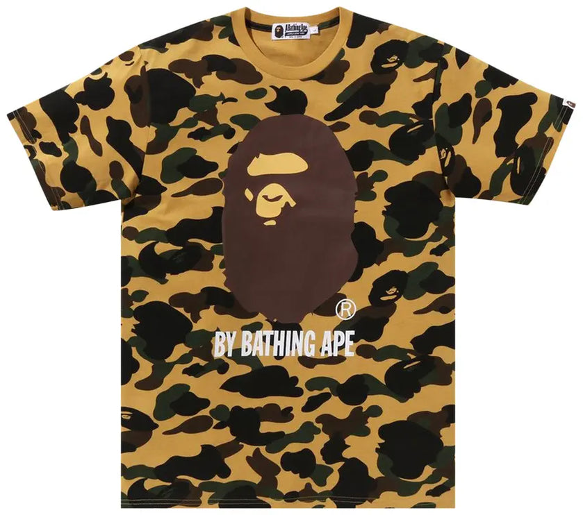 BAPE 1st Camo By Bathing Ape Tee 'Yellow'