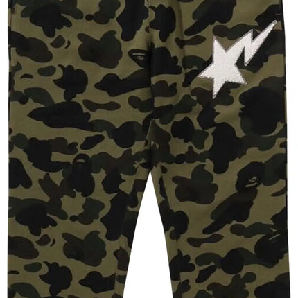 BAPE 1st Camo Sweatpants 'Green'