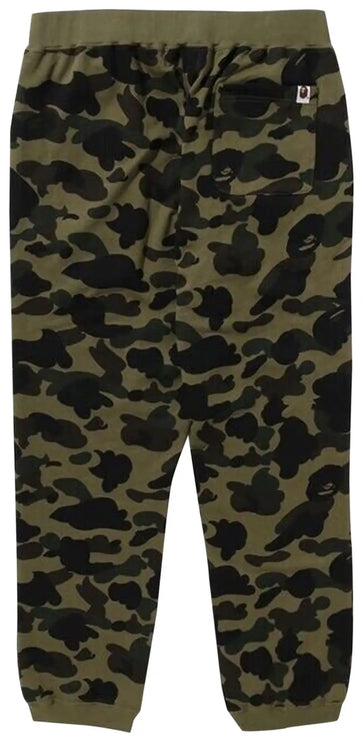 BAPE 1st Camo Sweatpants 'Green'