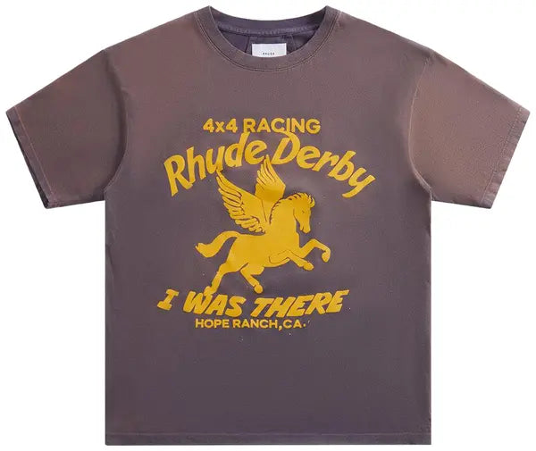 Rhude Derby Tee 'Vintage Grey'