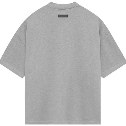Fear of God Essentials Heavy Jersey Short-Sleeve Tee 'Dark Heather Oatmeal'